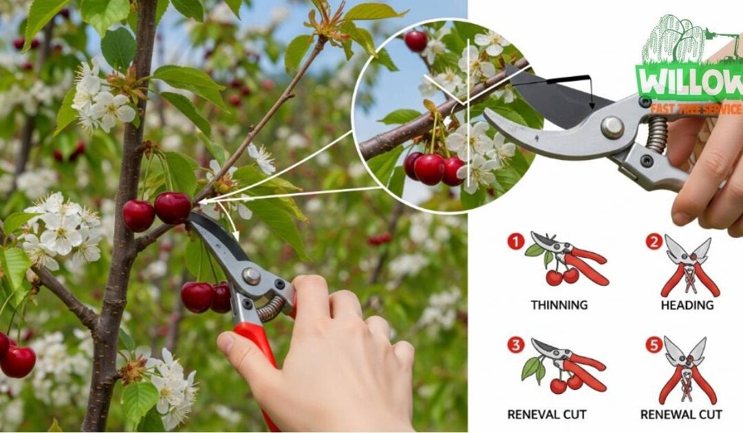 Pruning Fruiting Cherry Trees – The Right Way to Boost Harvests